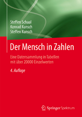 Der Mensch in Zahlen - Schaal, Steffen; Kunsch, Konrad; Kunsch, Steffen