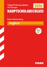 Abschlussprüfung Hauptschule Baden-Württemberg - Englisch, mit MP3-CD - Steiner, Gabriele