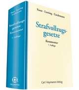 Strafvollzugsgesetze - Feest, Johannes; Lesting, Wolfgang; Lindemann, Michael