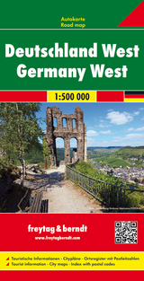 Deutschland West, Autokarte 1:500.000 - 