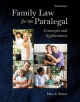 Family Law for the Paralegal - Wilson, Mary