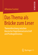 Das Thema als Brücke zum Leser - Alfonsina Scarinzi