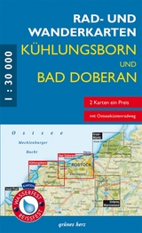 Rad- und Wanderkarten-Set: Kühlungsborn und Bad Doberan - 