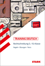 STARK Training - Deutsch Rechtschreibung 5.-10. Klasse - Frank Gerstenberg