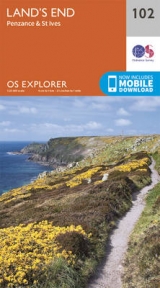 Land's End, Penzance and St Ives - Ordnance Survey