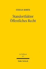 Standortfaktor Öffentliches Recht - Stefan Korte