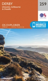 Derby, Uttoxeter, Ashbourne and Cheadle - Ordnance Survey