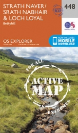 Strath Naver / Strath Nabhair and Loch Loyal - Ordnance Survey