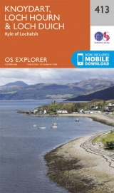 Knoydart, Loch Hourn and Loch Duich - Ordnance Survey