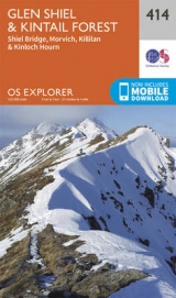 Glen Shiel and Kintail Forest - Ordnance Survey