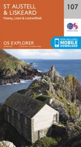 St.Austell, Liskeard, Fowey, Looe and Lostwithiel - Ordnance Survey