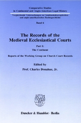 The Records of the Medieval Ecclesiastical Courts. - 