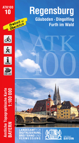 ATK100-10 Regensburg (Amtliche Topographische Karte 1:100000)