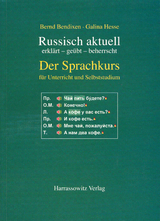 Russisch aktuell / Der Sprachkurs. Für Unterricht und Studium (Buch) - Bendixen, Bernd; Hesse, Galina; Rothe, Horst