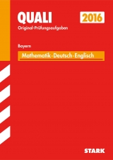 Abschlussprüfung Mittelschule Bayern - Mathematik, Deutsch, Englisch  A4 - 