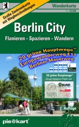 Berlin City 1 : 10.000 Wanderkarte - 