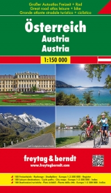 Österreich, Autoatlas - Radatlas - Freizeitatlas 1:150.000 - 