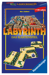 Ravensburger 23206 - Labyrinth - Das Kartenspiel , Mitbringspiel für 2-6 Spieler, Legespiel ab 7 Jahren, kompaktes Format, Reisespiel - Max Kobbert