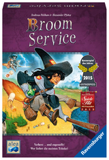 Ravensburger 26917 - Broom Service, Strategiespiel für 2-5 Spieler ab 10 Jahren, alea Spiele, Spielereihe - Andreas Pelikan, Alexander Pfister