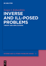 Inverse and Ill-posed Problems - Sergey I. Kabanikhin