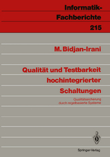 Qualität und Testbarkeit hochintegrierter Schaltungen - Mehrdad Bidjan-Irani