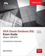 OCA Oracle Database SQL Exam Guide (Exam 1Z0-071) - O'Hearn, Steve