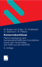 Konzernabschlüsse - Walther Busse von Colbe, Monika Ordelheide, Günther Gebhardt, Bernhard Pellens