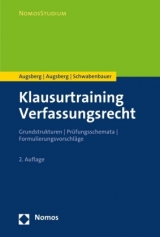 Klausurtraining Verfassungsrecht - Augsberg, Ino; Augsberg, Steffen; Schwabenbauer, Thomas