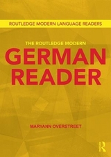 The Routledge Modern German Reader - Maryann Overstreet