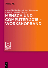 Mensch und Computer 2015 – Workshopband - 