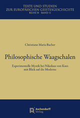 Philosophische Waagschalen - Christiane Bacher