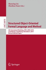 Structured Object-Oriented Formal Language and Method - 