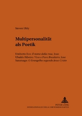 Multipersonalität als Poetik - Steven Uhly