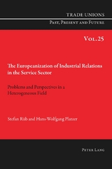 The Europeanization of Industrial Relations in the Service Sector - Stefan Rüb, Hans-Wolfgang Platzer