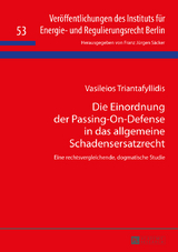 Die Einordnung der Passing-On-Defense in das allgemeine Schadensersatzrecht - Vasileios Triantafyllidis