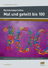 Rechenlabyrinthe: Mal und geteilt bis 100 - Leonie Mathiesen