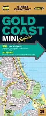 Gold Coast Mini Refidex Street Directory 35th ed - UBD Gregory's