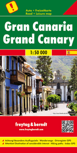 Gran Canaria, Autokarte 1:50.000 - 