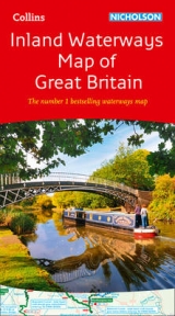 Collins Nicholson Inland Waterways Map of Great Britain - Collins Maps