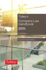 Tolley's Company Law Handbook - Rosser, Janet