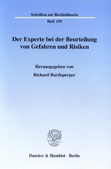 Der Experte bei der Beurteilung von Gefahren und Risiken. - 