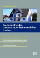 Brennpunkte der Umsatzsteuer bei Immobilien - Hans-Hinrich von Cölln