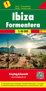 Ibiza - Formentera, Autokarte 1:40.000 - 