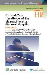 Critical Care Handbook of the Massachusetts General Hospital - Wiener-Kronish, Jeanine P.