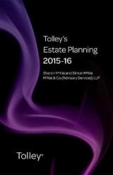 Tolley's Estate Planning 2015-16 - McKie, Sharon; McKie, Simon