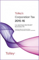 Tolley's Corporation Tax 2015-16 Main Annual - Harper, Lisa-Jane; Walton, Kevin