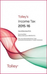 Tolley's Income Tax 2015-16 Main Annual - Smailes, David