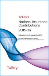 Tolley's National Insurance Contributions 2015-16 Main Annual - Heaton, David