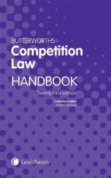 Butterworths Competition Law Handbook - Bavasso, Antonio; Tolley, Lousie