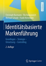 Identitätsbasierte Markenführung - Christoph Burmann, Tilo Halaszovich, Michael Schade, Frank Hemmann